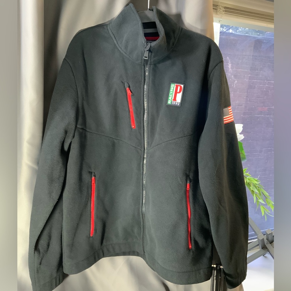 Polo Ralph Lauren Alpine racing polar fleece jacket holiday